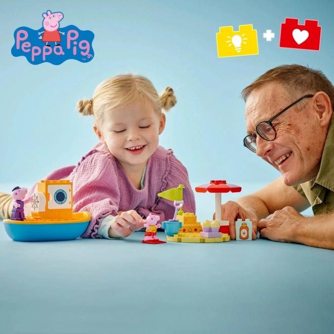LEGO DUPLO 10432 Peppa Pig Peppa en het boottochtje