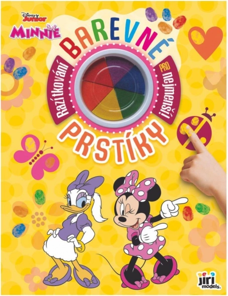 Minnie Finger-Fun Notebook with Finger Paints 23 × 30 cm