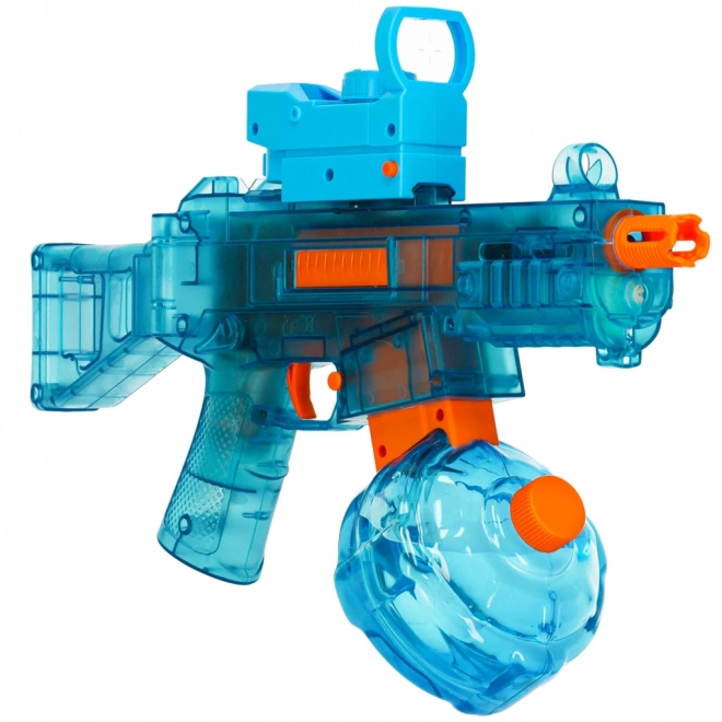 Elektrische waterpistool blauw 350 ml voor kinderen