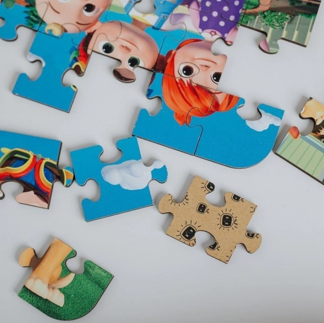Holzpuzzle Wesoły CoComelon 24 Teile