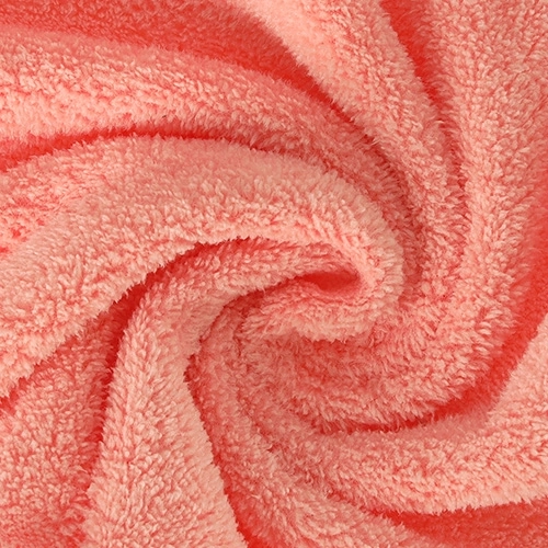 Kinderhanddoek voor kleuterschool 30x30cm roze meloen