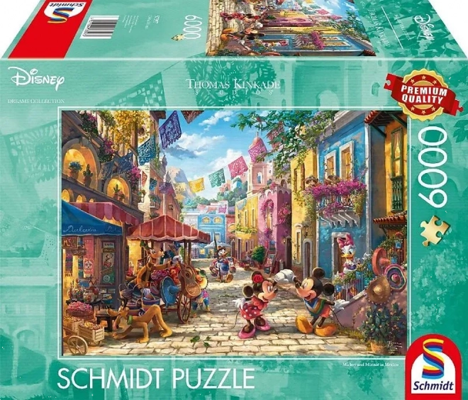 SCHMIDT Puzzel Mickey en Minnie in Mexico 6000 stukken