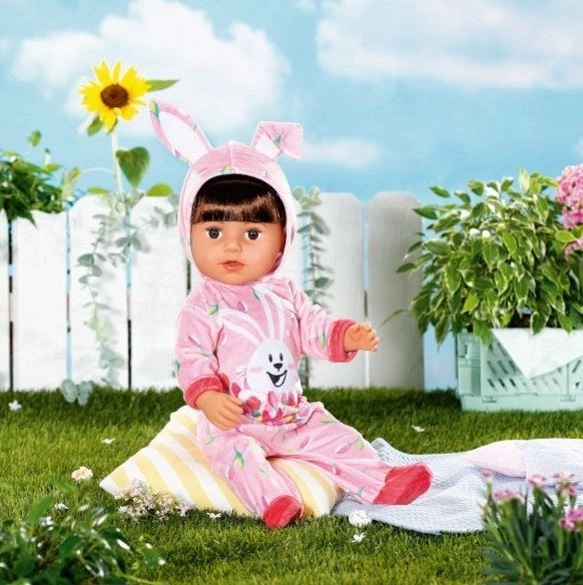 BABY born Œuf de Pâques avec tenue et autocollants