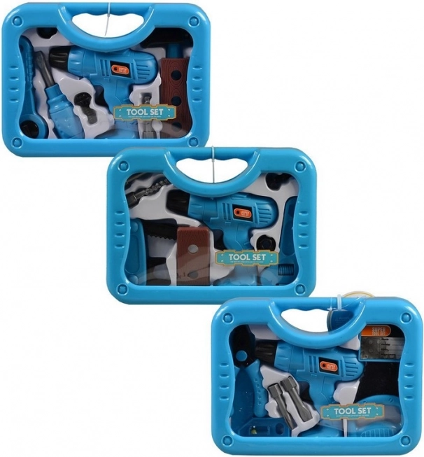 Outils pour enfants dans une mallette