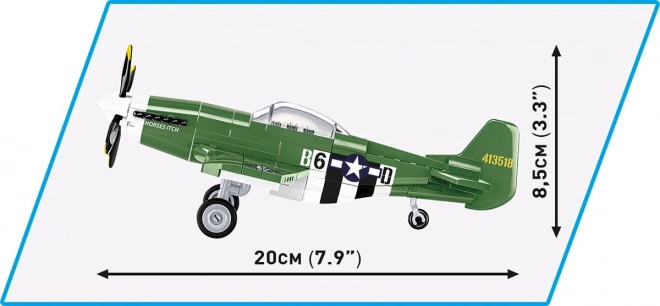 Bausatz Flugzeug P-51D Mustang COBI