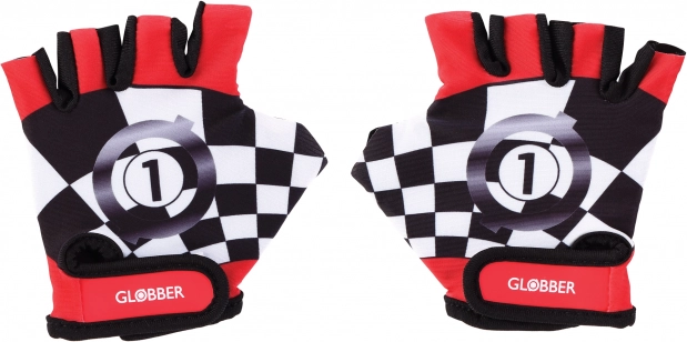 Kids’ protective gloves Globber XS – racing red