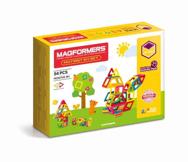 Mijn eerste MAGFORMERS – magnetische bouwset 54 stukken