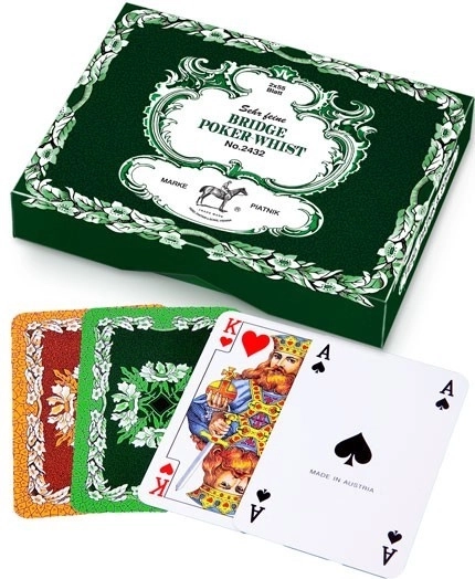 Piatnik cartes Standard Feuilles de chêne – double paquet