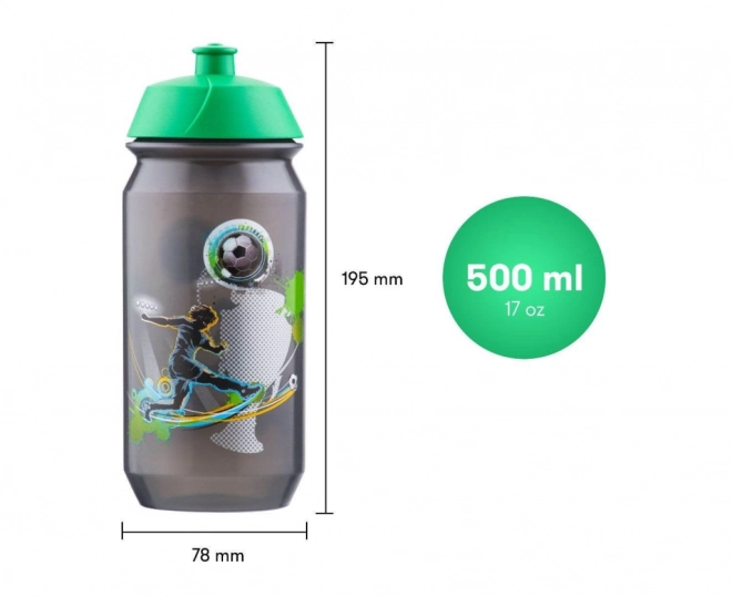 Drinkfles met voetbalthema