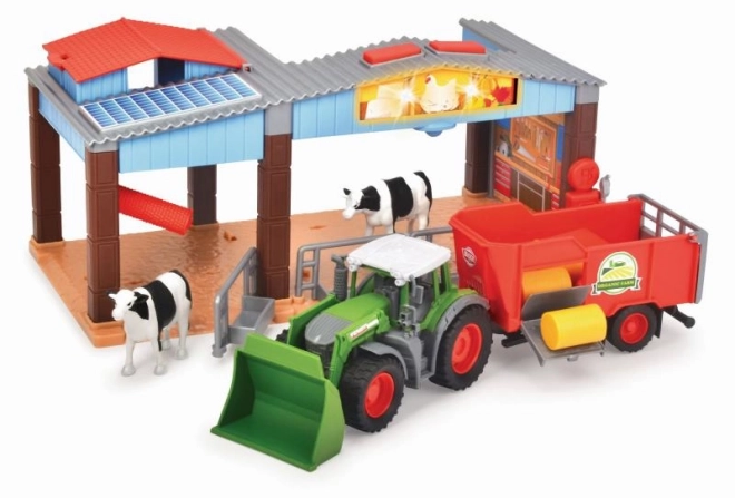 Farm Set with Fendt Tractor