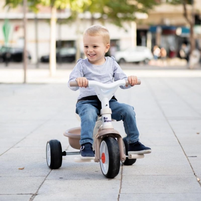 Driewieler voor kinderen Be Move in beige kleur