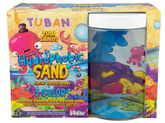 Magische hydrofobe zand Tuban