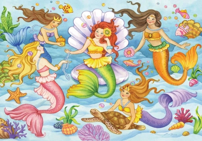RAVENSBURGER puzzle Reines de l’océan – 35 pièces