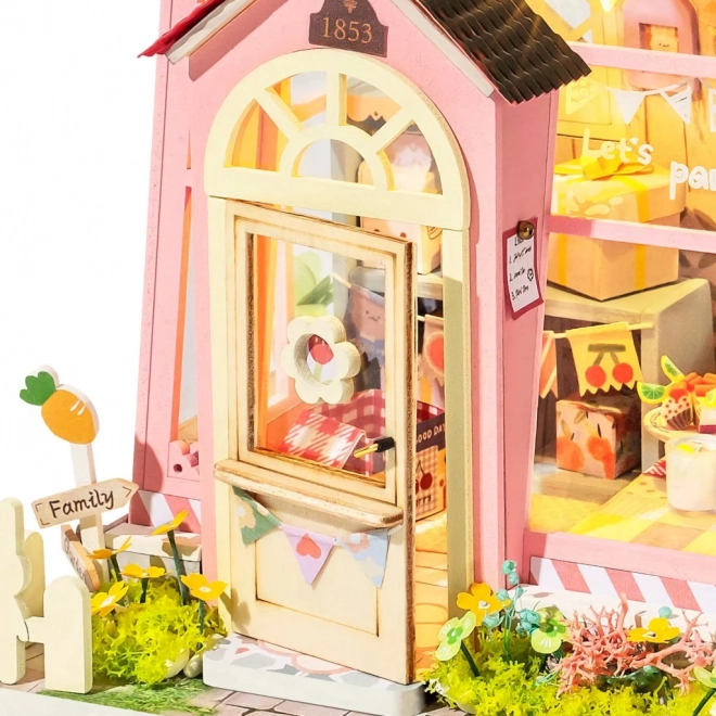 Feestje Vakantieoord - Doe-het-zelf miniatuur poppenhuis