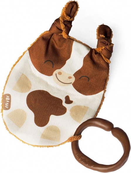 Ababu Hanging Toy Calf with Rustling