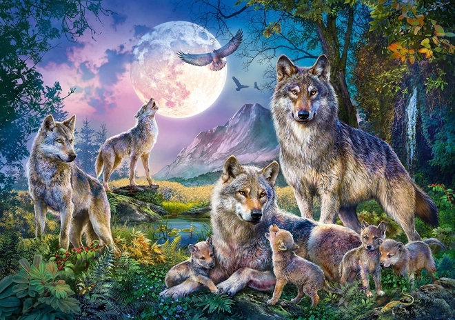 Puzzel Wolven 1500 stukjes SCHMIDT