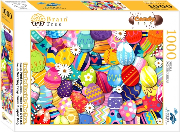 Puzzle BRAINTREE Zoete eitjes 1000 stukjes