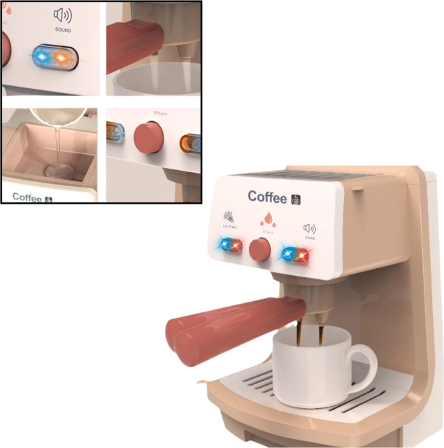 Children's Coffee Maker with Lights and Sounds