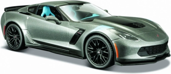 Model Corvette Grand Sport 2017 1:24 gray