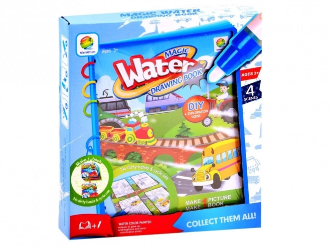 Creatieve waterkleurplaat voor kinderen – A