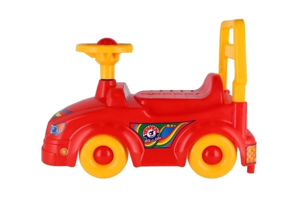 Plastic loopauto voor kinderen
