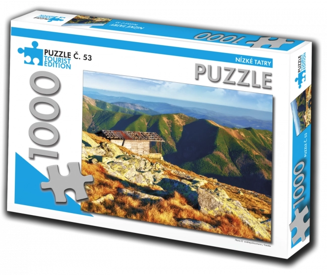 Puzzel toeristische editie Lage Tatra 1000 stukken
