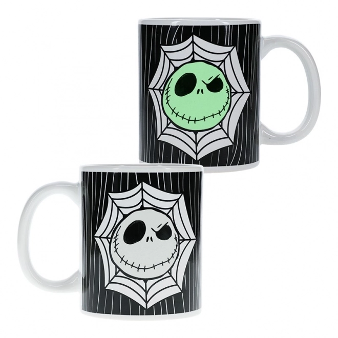 Ceramic Mug Jack Skellington Glowing