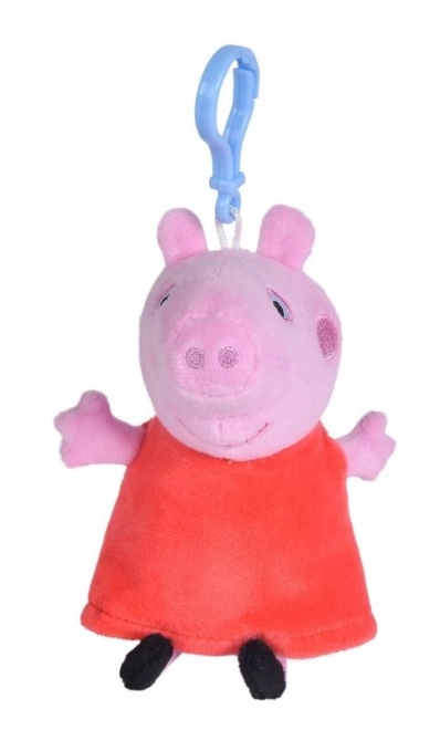 Peppa Pig pluchen hanger voor rugzak, 4 soorten