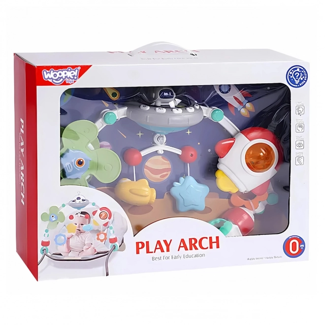Arc interactif avec jouets WOOPIE BABY