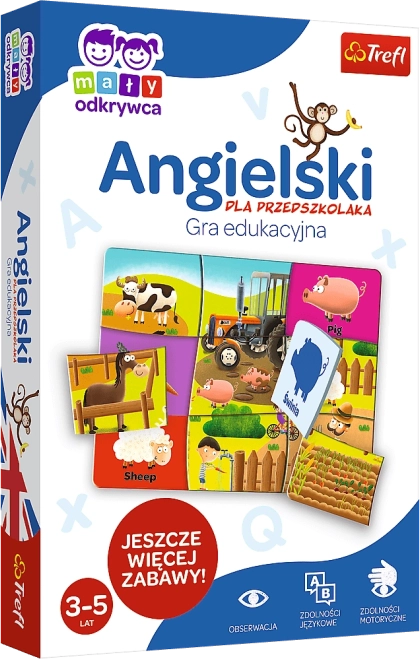 Jeu éducatif Anglais pour les préscolaires - Petit Découvreur Trefl
