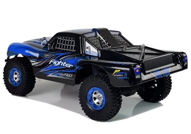 Afstandsbedienbare auto FY-01 4x4 Pick Up 1:12 R/C 40 km/u blauw
