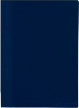 Snelhechter A4 van PVC met voorvak – blauw