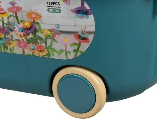 Wheeled carry case for easy storage