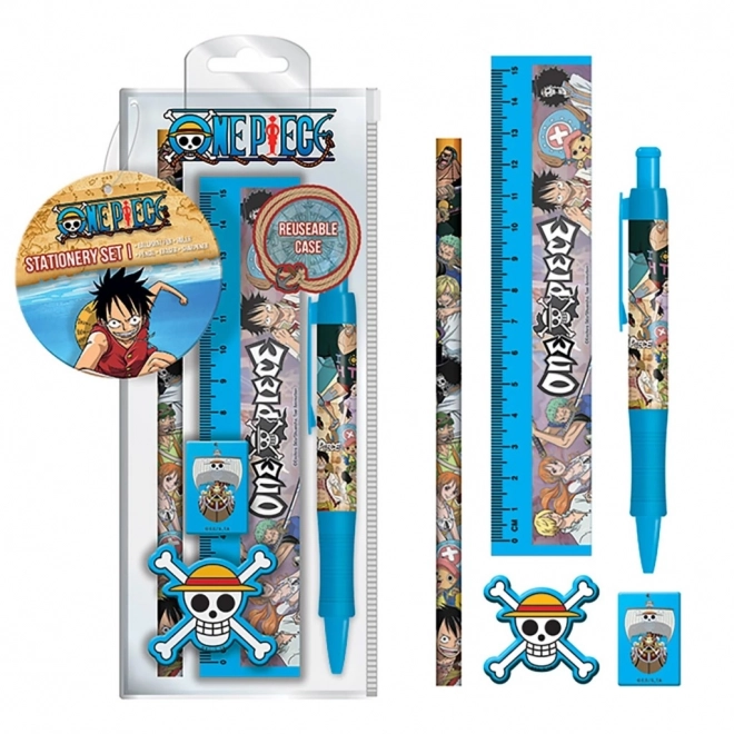 Schoolset met One Piece-thema