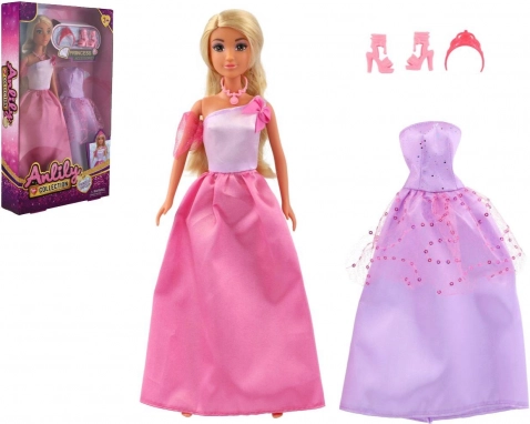 Pop Anlily prinses met reservekleding