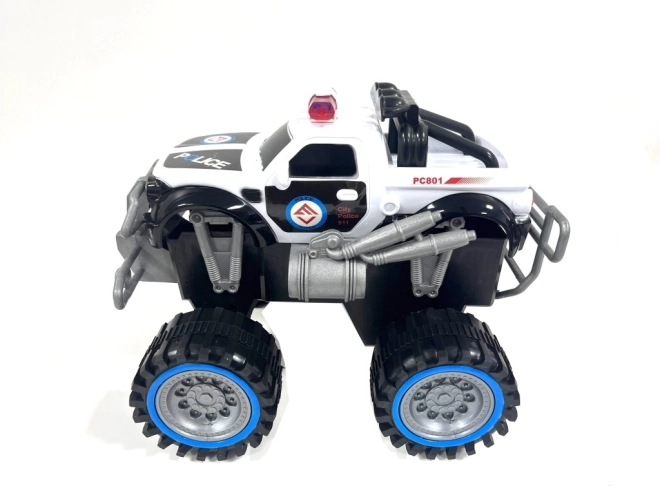 Frictie politieautootje monstertruck