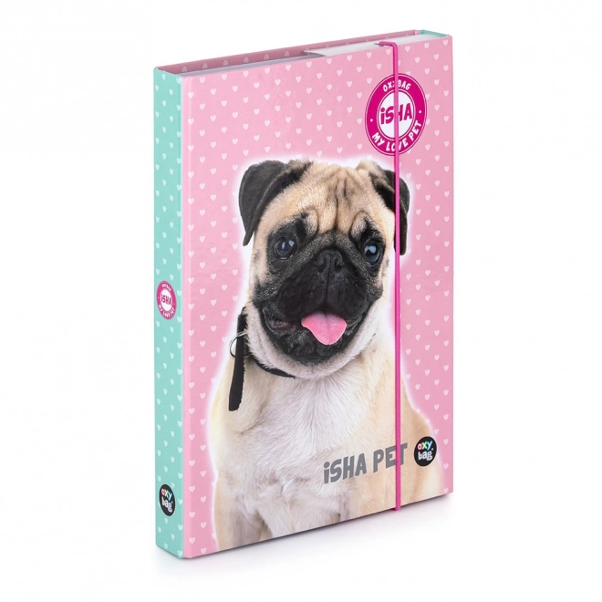 Box voor schriften A5 ISHA - Mijn liefde Huisdier