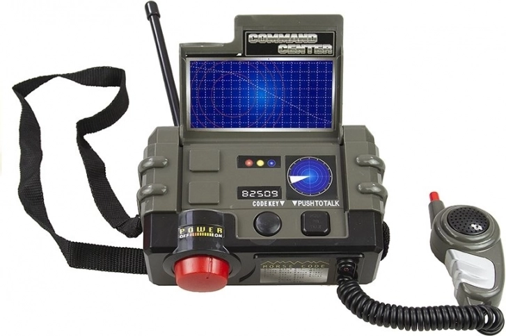 Lichteffecten van de radiotelefoon