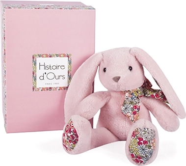 Plush Pink Rabbit 25 cm - Histoire d'Ours