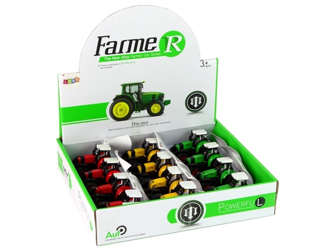 Kindertractor met metalen aandrijving