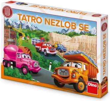 TATRA Don’t Get Angry – picture board game for kids