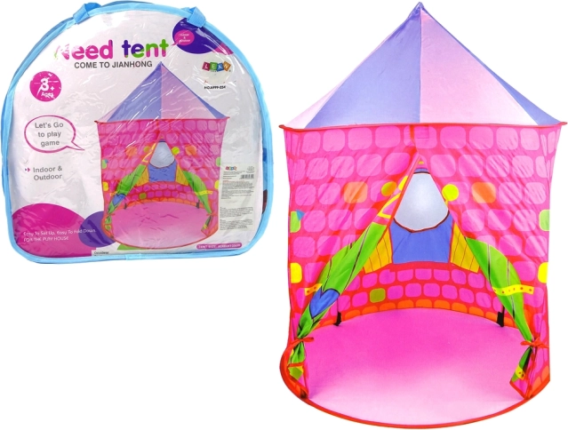kids’ palace tent for princesses, pink
