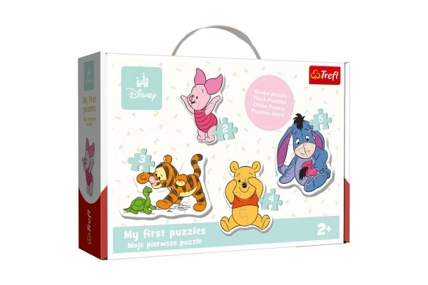 Kinderpuzzels Disney: Winnie de Poeh 4in1