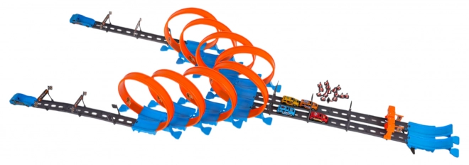 extreme racing track with light and sound functions
