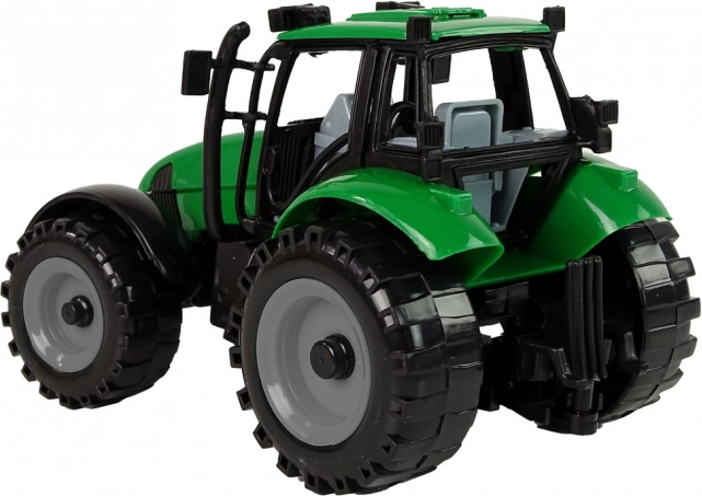 Kindertractor Ideal Farm met te openen motorkap