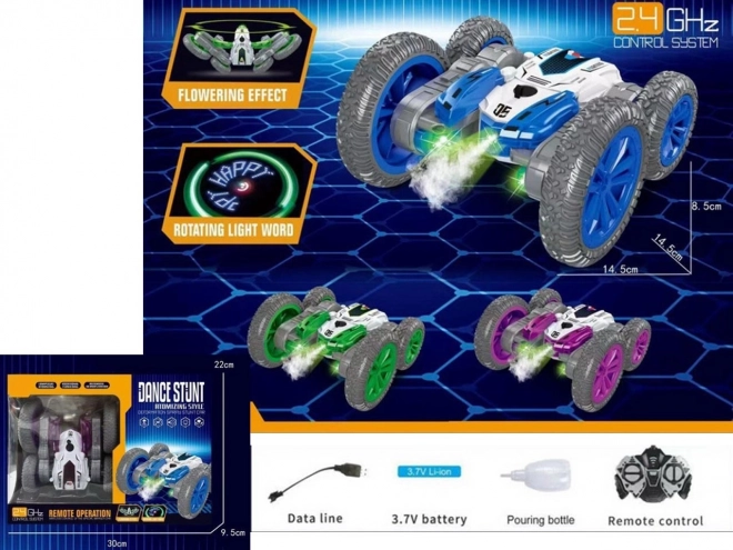 Rijdend model R/C met USB-oplading
