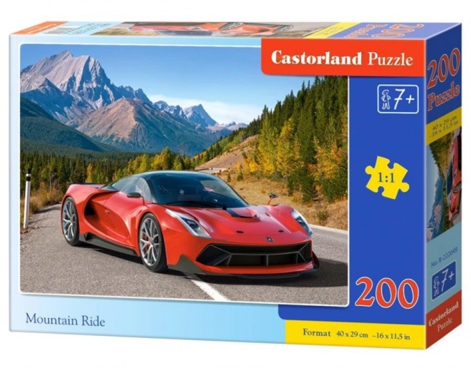 Puzzle Gebirgsfahrt 200 Teile