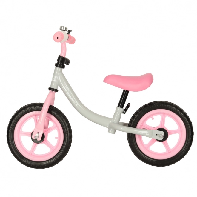 Kinderfahrrad - Laufrad Trike Fix Balance – Weiß-rosa