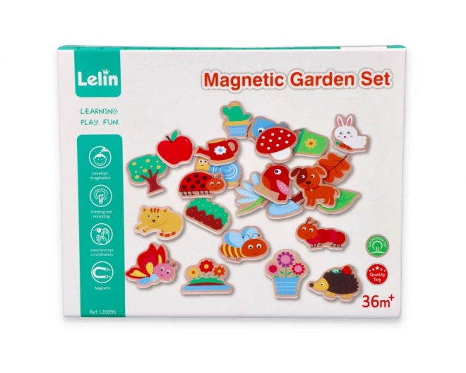 Magnetky Tuin - Set van 24 Stuks