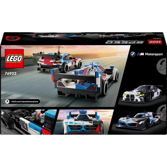 LEGO Speed Champions 76922 Raceauto's BMW M4 GT3 en BMW M Hybrid V8